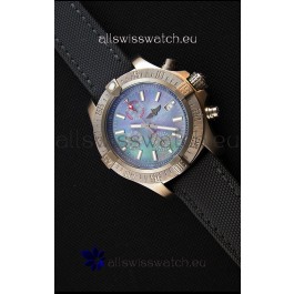 Breitling Avenger Titanium Case Swiss Replica Watch MOP Dial 1:1 Mirror Replica Watch