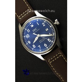 IWC Pilot's MARK XVIII IW327010 Steel Blue Dial Le Petit Prince Swiss Replica Watch 1:1 Mirror Edition
