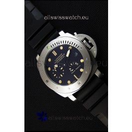 Panerai Luminor Submersible Power Reserve Steel Japanese Replica Watch