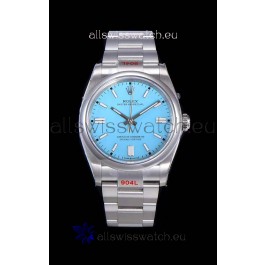 Rolex Oyster Perpetual REF#124300 41MM Cal.3230 Movement Swiss Replica Blue Dial 904L Steel 1:1 Mirror Replica Watch
