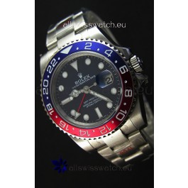 Rolex GMT Masters Japanese Replica Movement Watch in Oyster Strap