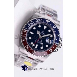 Rolex GMT Masters II 126719BLRO Pepsi Bezel Cal.3285 Movement Swiss Replica - Ultimate 904L Steel Watch