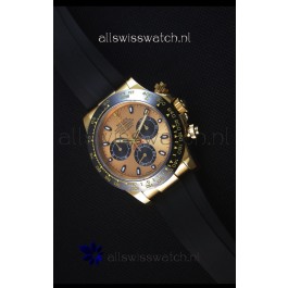 Rolex Daytona 116515 Everose 1:1 Mirror Replica Yellow Gold Swiss Watch