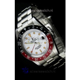 Rolex GMT Master Vintage Edition Swiss Replica Watch in White Dial 