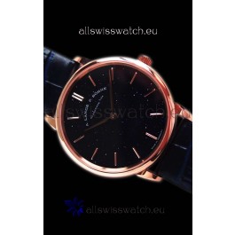 A.Lange Sohne Saxonia Thin Pink Gold Swiss Replica Watch