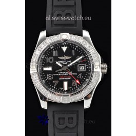 Breitling Avenger Steel GMT Swiss Watch 1:1 Ultimate Edition - Black Dial