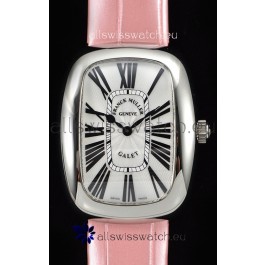 Franck Muller Galet Ladies Swiss Quartz Pink Strap Watch