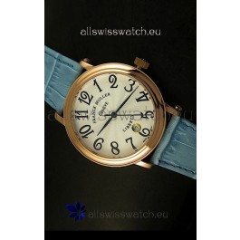 Franck Muller Master of Complications Liberty Japanese Watch Blue Strap