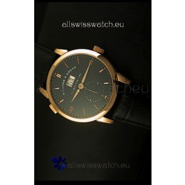 A.Lange & Sohne Reguliert Manual Handwind Watch in Pink Gold Case