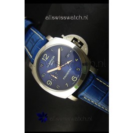Panerai Luminor Marina GMT PAM437L Titanium Swiss Watch - 1:1 Mirror Replica