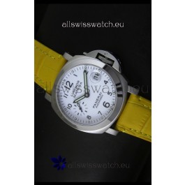 Panerai Luminor Marina PAM49 40MM Swiss Watch - Yellow Strap