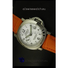 Panerai Luminor Marina PAM49 40MM Swiss Watch - Orange Strap