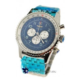 Breitling Navitimer Chronometre Japanese Watch in Blue Dial