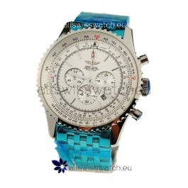Breitling Navitimer Chronometre Japanese Watch in White Dial