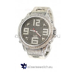 Jacob & Co Diamond Japanese Replica Watch in Big Arabic Markers