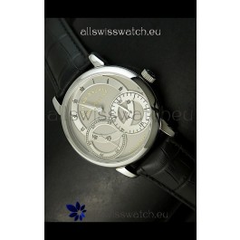 Alange Sohne Dual Sub Dials Japanese Watch Black Strap