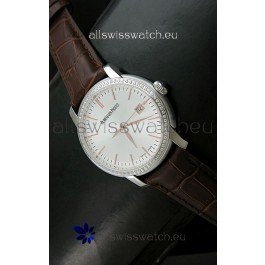 Audemars Piguet Jules Classic Swiss Automatic Watch in White Dial