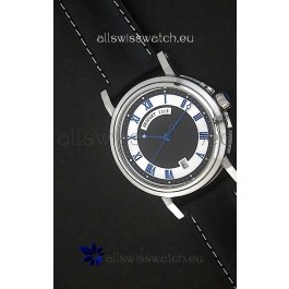 Breguet De La Marine Swiss Replica Watch in Black & White Dial