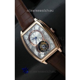 Breguet 986 AI Swiss Watch in Silver & Golden Dial