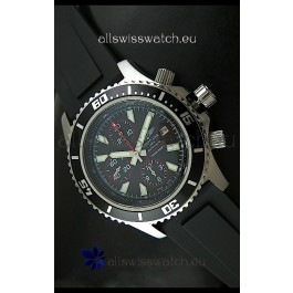 Breiting Superocean Chronograph Swiss Replica Watch in Black Dial - 1:1 Mirror Replica 