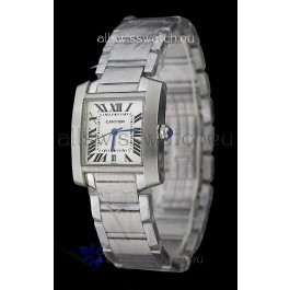 Cartier Tank Fracaise Swiss Replica Automatic Watch Ladies Size