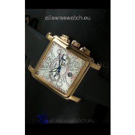 Franck Muller King Conquistador Cortez 10000 Rose Gold Swiss Replica Watch