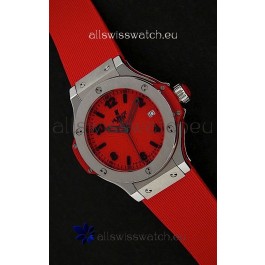 Hublot Big Bang King Swiss Quartz Watch in Red 