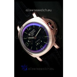 Panerai Luminor GMT 10 Days Swiss Watch in Steel Case