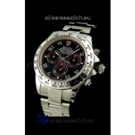 Rolex Daytona Cosmograph Swiss Replica Watch in Black Dial