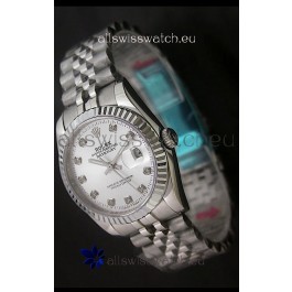 Rolex Datejust Oyster Perpetual Superlative ChronoMeter Swiss Replica Watch in Diamond Markers