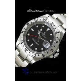 Rolex Explorer II Japanese Replica Automatic Watch in Black Dial