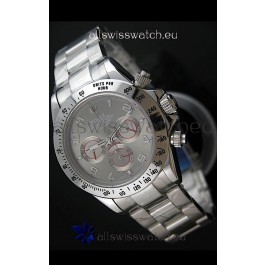 Rolex Daytona Japanese Replica Steel Watch in Arabic Markers 