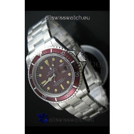 Rolex Vintage Submariner Swiss Replica Watch in Mulberry Dial