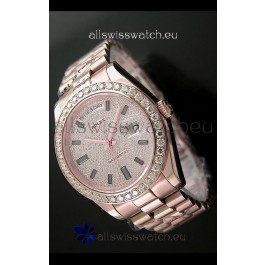 Rolex Day Date Japanese Automatic Rose Gold Watch