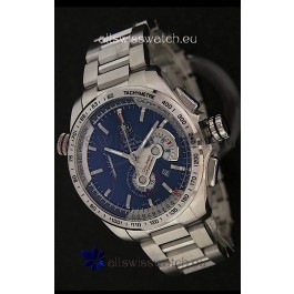 Tag Heuer Grand Carrera Calibre 36  Swiss Chronograph Watch in Blue Dial
