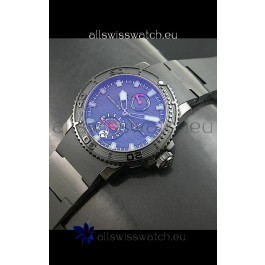 Ulysse Nardin No189 Swiss Watch in Black Dial