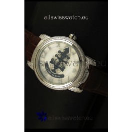 Ulysse Nardin Dual Escapement Japanese Watch in White Dial