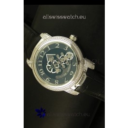 Ulysse Nardin Dual Escapement Japanese Watch in Grey Dial