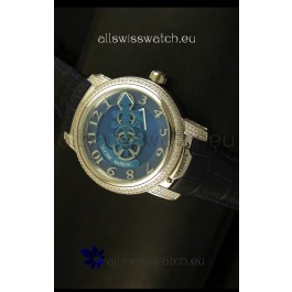 Ulysse Nardin Dual Escapement Japanese Watch in Blue & Black Dial