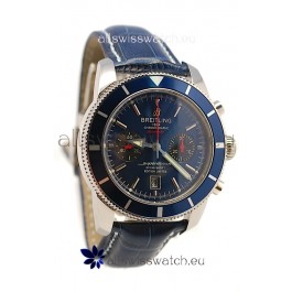 Breiting Superocean 1884 Chronograph Swiss Watch in Blue
