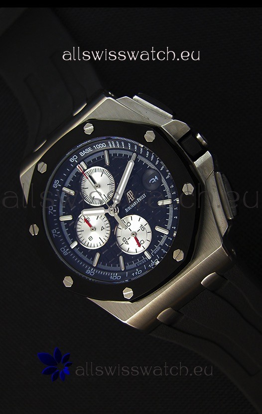 Audemars Piguet Royal Oak Offshore Chronograph Swiss Quartz Replica Watch Stainless Steel Case