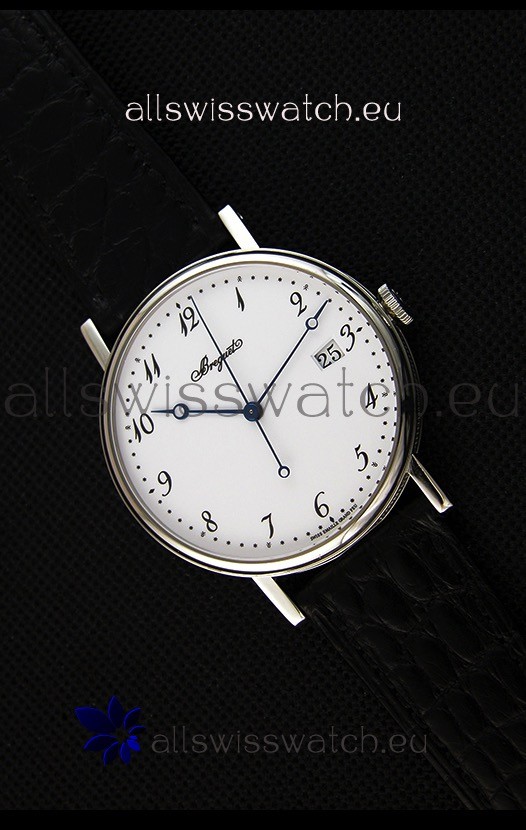 Breguet Classique 5177BB/29/9V6 Stainless Steel Watch with Roman Hour Markers