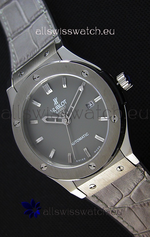 Hublot Classic Fusion Racing Grey Titanium Swiss Replica Watch - 1:1 Mirror Replica