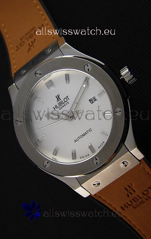 Hublot Classic Fusion Titanium Opalin Swiss Replica Watch - 1:1 Mirror Replica