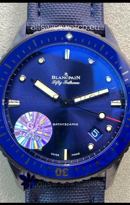 Blancpain Fifty Fathoms Edition TITANIUM Casing - 1:1 Mirror Replica Watch