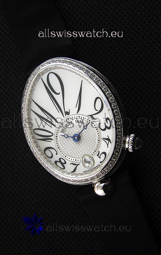 Breguet Reine De Naples Ladies Swiss 1:1 Stainless Steel Mirror Replica Watch 