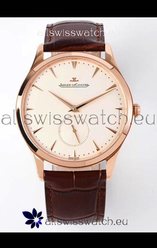 Jaeger LeCoultre Master Grand Ultra Thin Rose Gold Watch 1:1 Mirror Replica