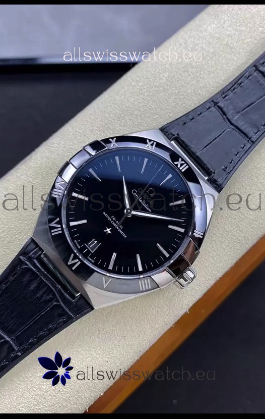 Omega Co-Axial Constellation 41MM 904L Steel Black Dial 1:1 Mirror Replica Watch