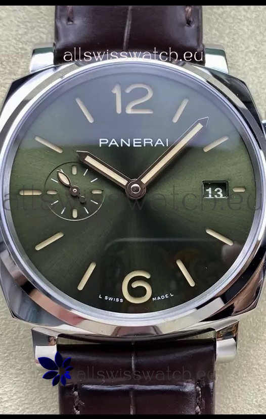 Panerai Luminor Due PAM1329 Edition 1:1 Mirror Swiss Replica Watch Green Dial