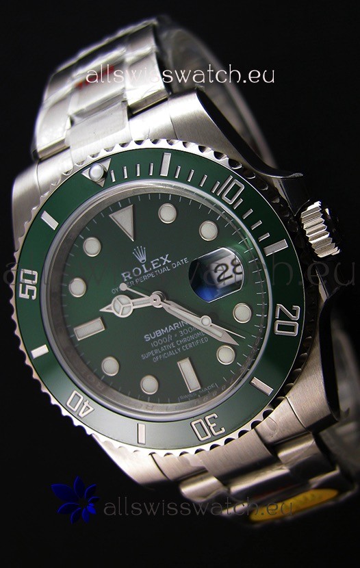 Rolex Submariner The Hulk ETA 3135 Replica 1:1 Mirror - Ultimate 904L Steel Watch 